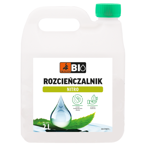 Dostępne na rynku BIO rozcieńczalniki na bazie wody